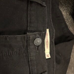 Levi's Black Skinny Jeans for Women